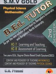BEd Tutor 2nd Sem Physical Science-Mathematics